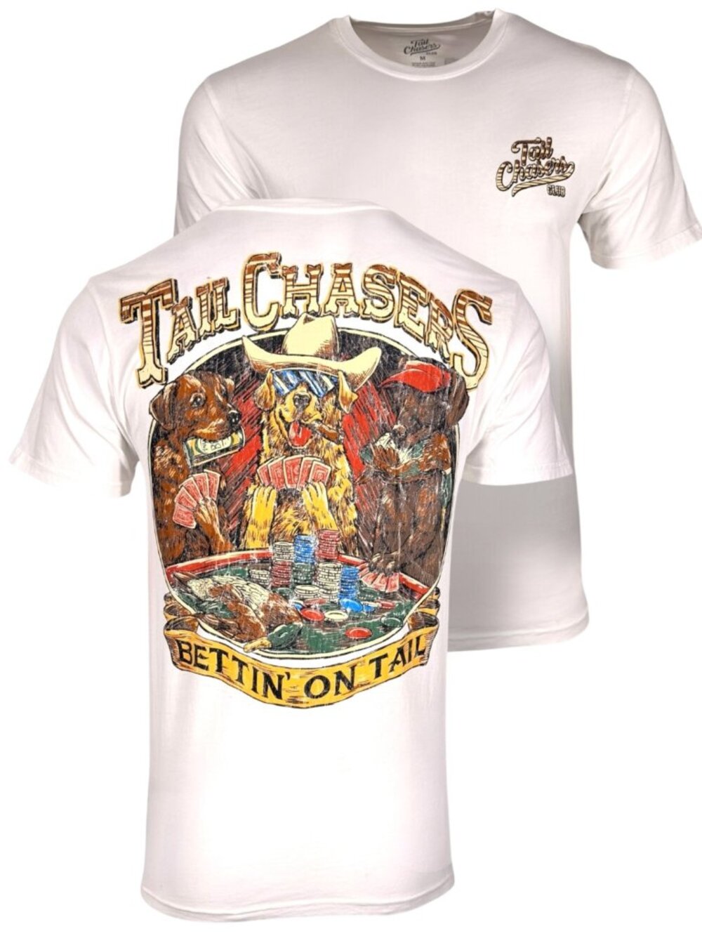 Tail Chasers Club Men’s T-shirt Bettin On Tail
